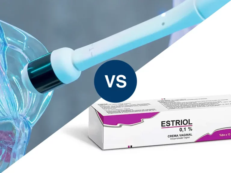 Radiofrecuencia microablativa fraccionada versus estriol tópico